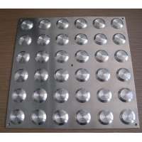 Stainless Steel Reliable Quality Round Dot Tactile Paving Tile Indicator For Blind