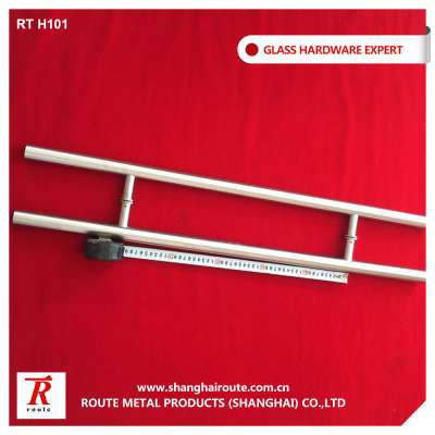 H type glass door pull handle with High Quality